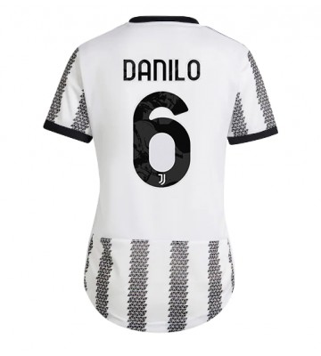 Juventus Danilo #6 Hjemmedrakt Kvinner 2022-23 Kortermet